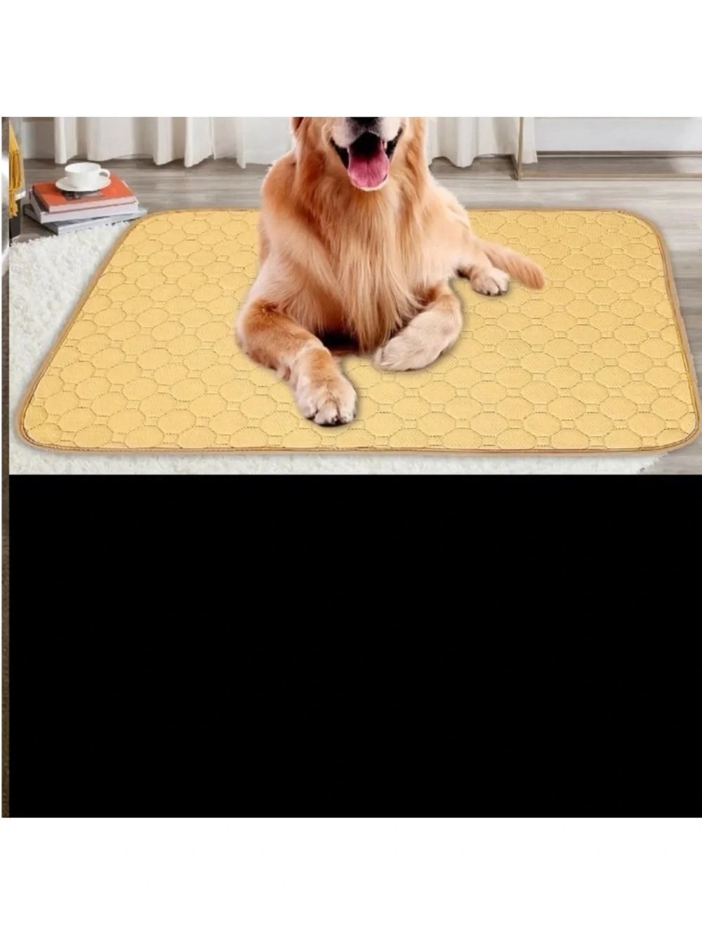 Yellow Pet Mat for Dogs - Absorbent Comfort Mat small size dog pad last one new